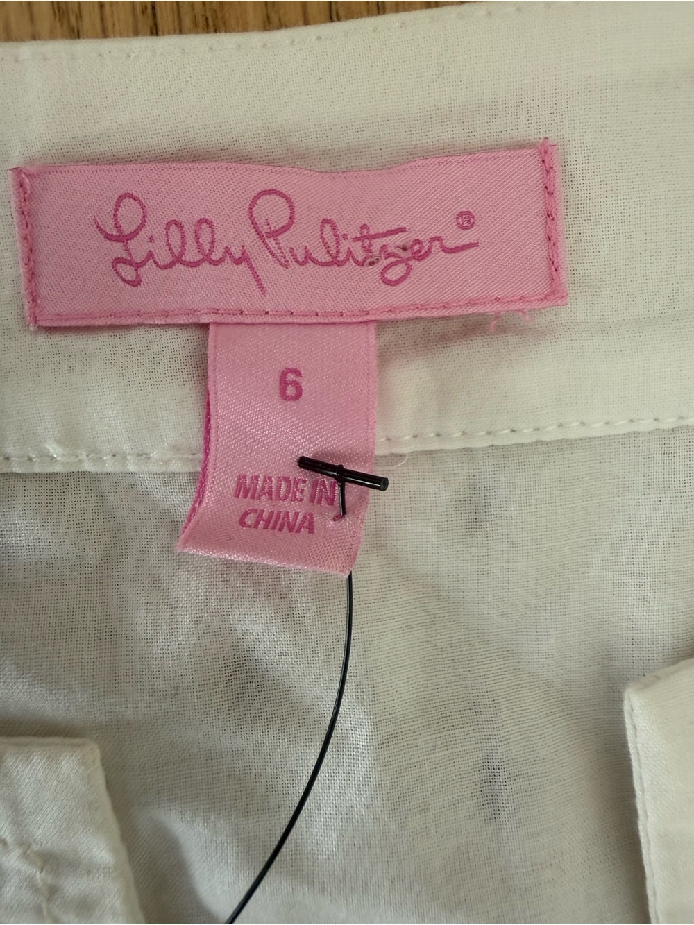 Like New: Lilly Pulitzer Floral Embroidered Jacqueline A-Line Shift Dress, sz. 6 - Picture 7 of 8
